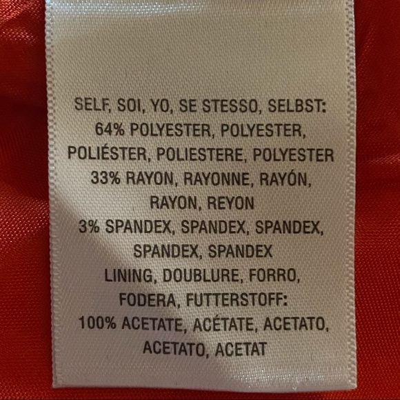 Anthropologie Leifsdottir‎ Hara Peplum Top Red/Orange Sleeveless Size 0 - Picture 5 of 7